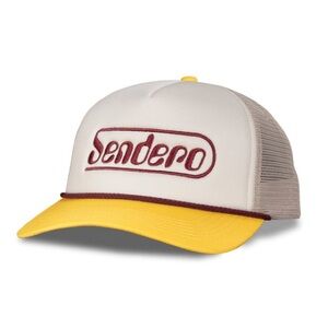 Sendero Yellow and Cream Cap